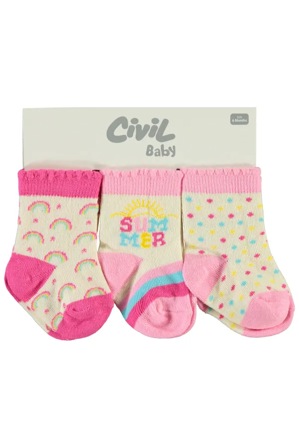 Bebek Çorap Setleri 0-24 Ay Standart - Paket