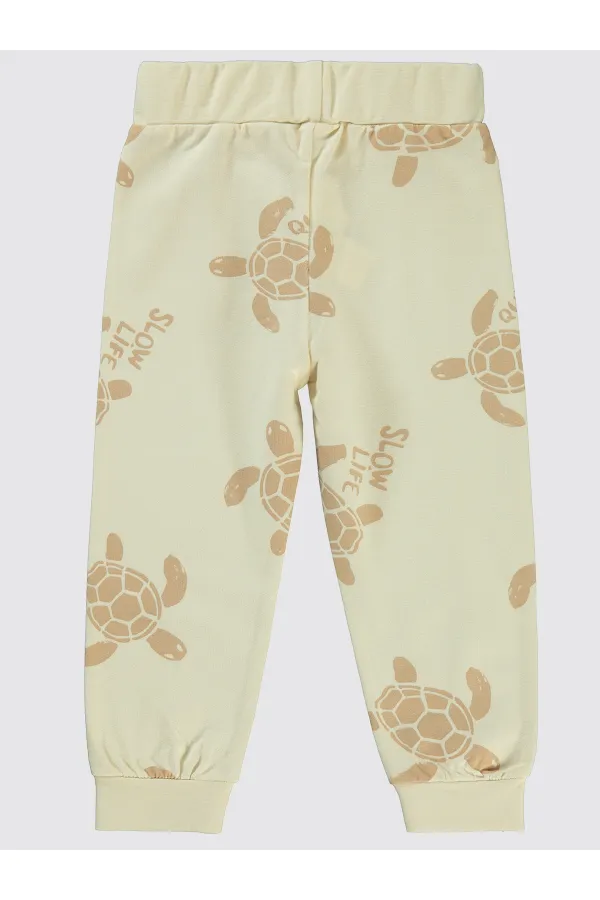 Bas de survêtement garçon 2-5 ans ivoire - Lot