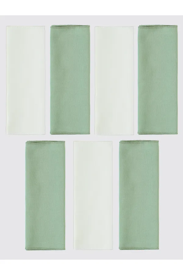 Bebek Ağız Bezi ve Mendili 0-24 Ay Yeşil - Paket