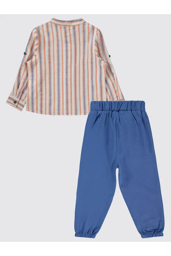 Costume orange pour garçon de 2 à 5 ans - Emballage