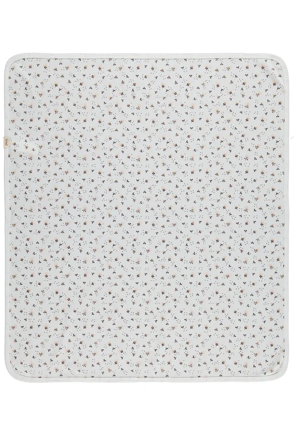 Ensemble couverture et lange pour bébé 0-24 mois, écru - Emballage