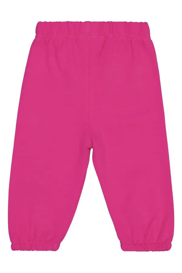 Bas de survêtement bébé 0-24 mois Fuchsia foncé - Lot