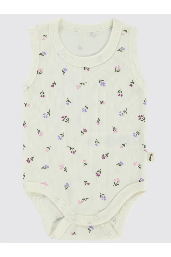 Body bébé à boutons-pression 0-24 mois écru - Emballage