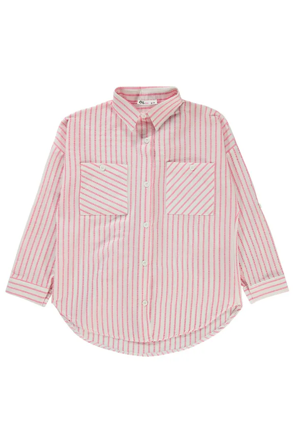 T-shirt rose pour fille de 6 à 9 ans - Emballage