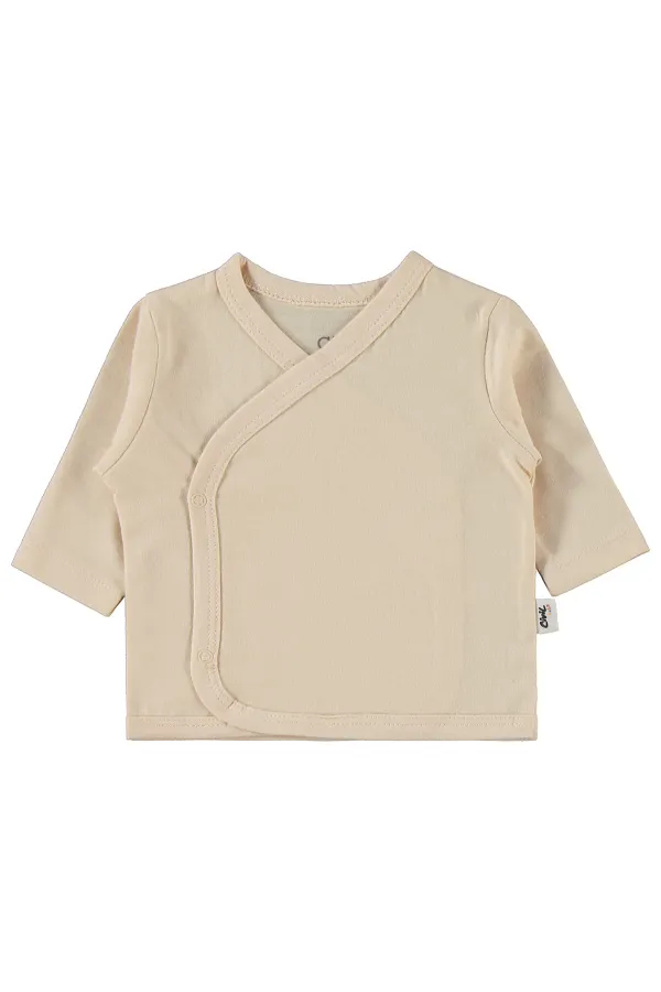 Baby Bodysuit Sets 0-24 Months Tan - Pack