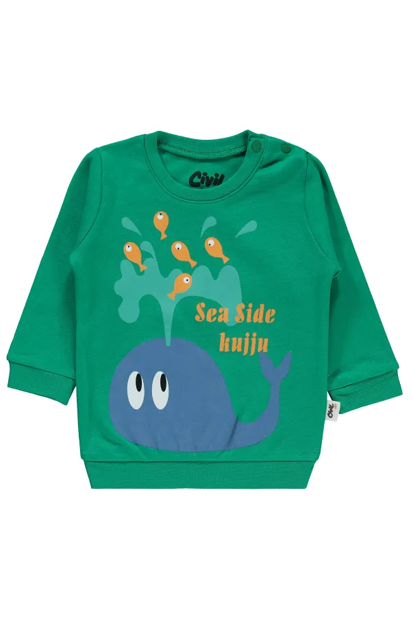 Baby Set 0-24 Months Dark Green - Package