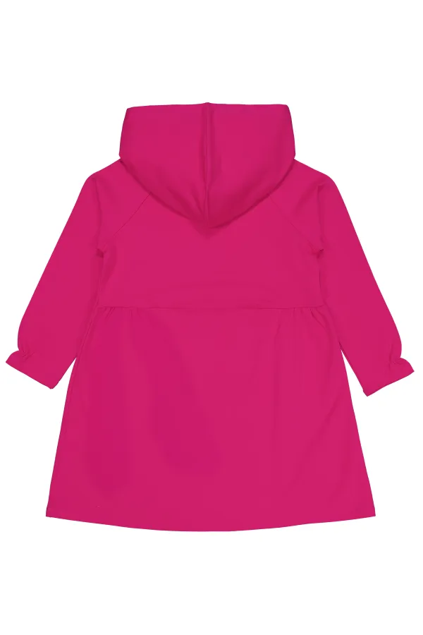 Girl's Vest and Dress 6-9 Years Fuchsia - Package