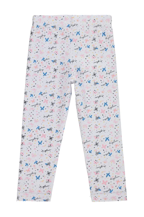 Leggings pour filles, Km, 2-5 ans, blanc cassé - Lot