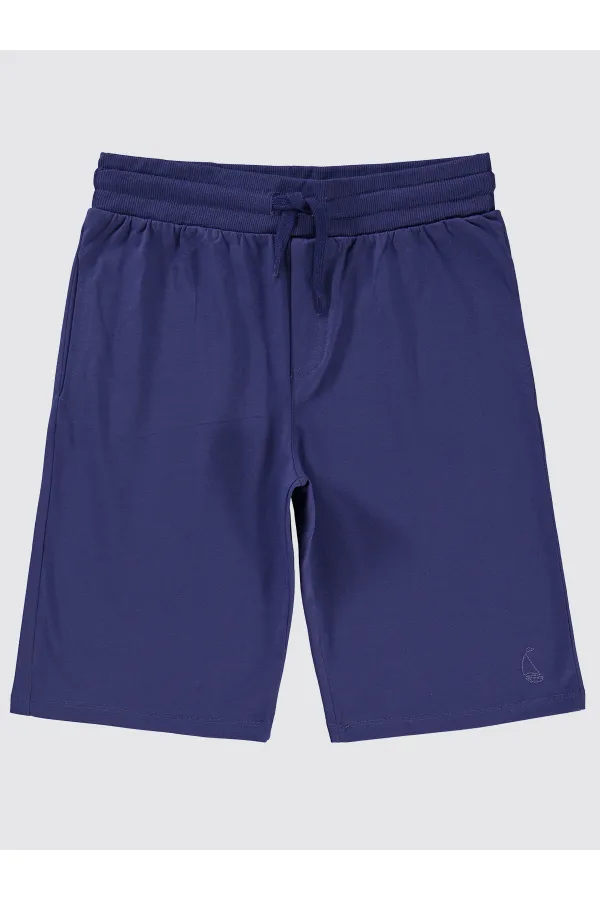 Erkek Çocuk Kapri 6-9 Yaş Mor - Paket