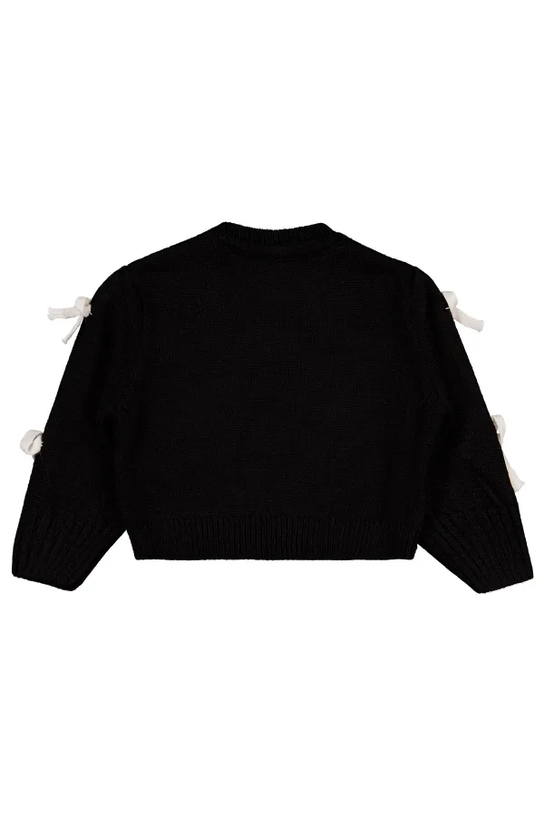 Pull noir pour fille de 2 à 5 ans - Lot
