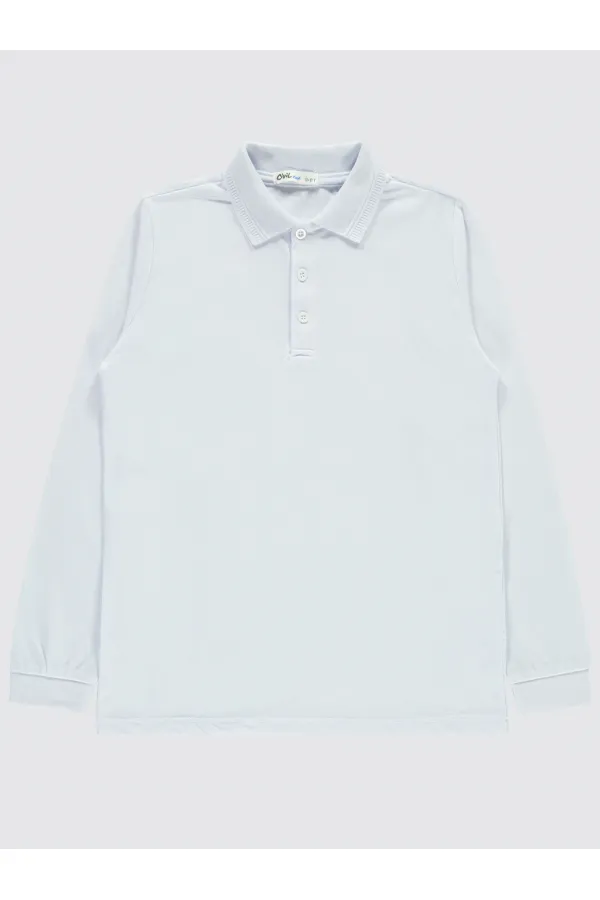 Erkek Çocuk Sweatshirt 10-13 Yaş Beyaz - Paket