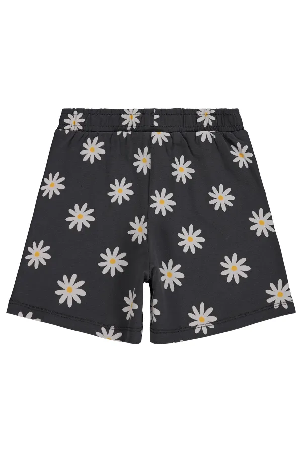 Short pour fille, 6-9 ans, anthracite - Lot