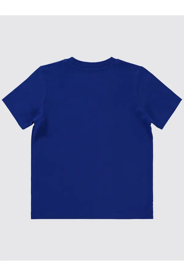 Boys T-Shirt 2-5 Years Old Light Navy Blue - Package
