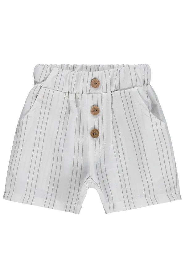 Short bébé 0-24 mois, écru - Lot Short bébé 0-24 mois, écru - Lot