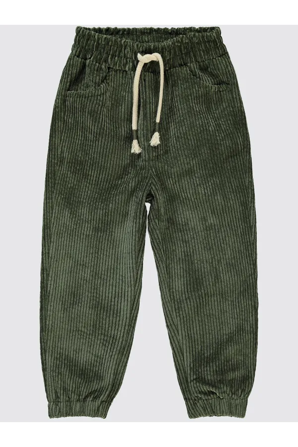 Erkek Çocuk Pantolon 2-5 Yaş Haki - Paket