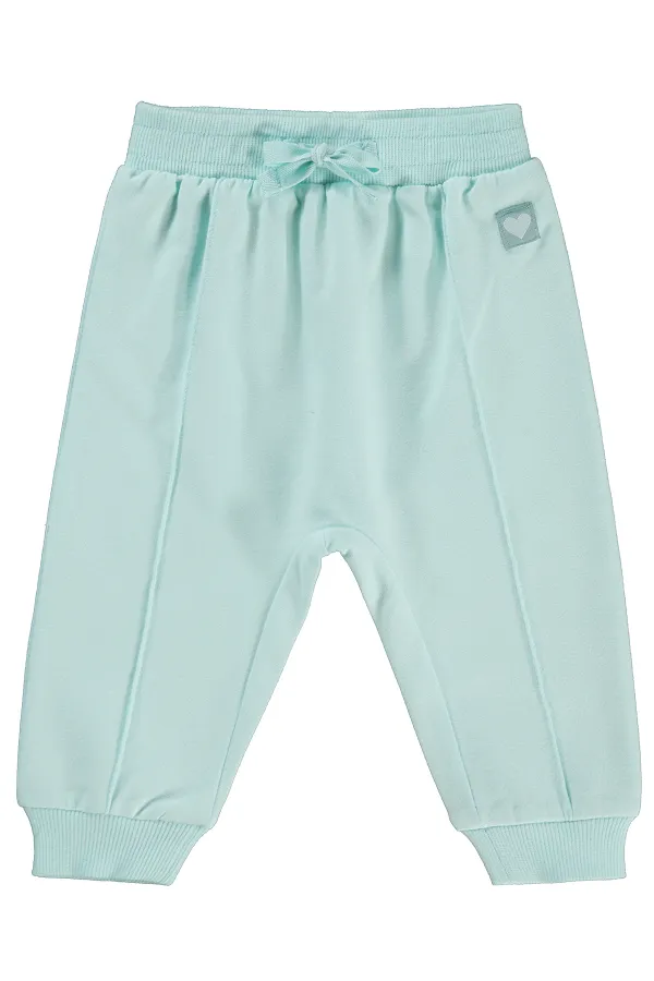 Baby Sweatpants 0-24 Months, Aqua Green - Pack