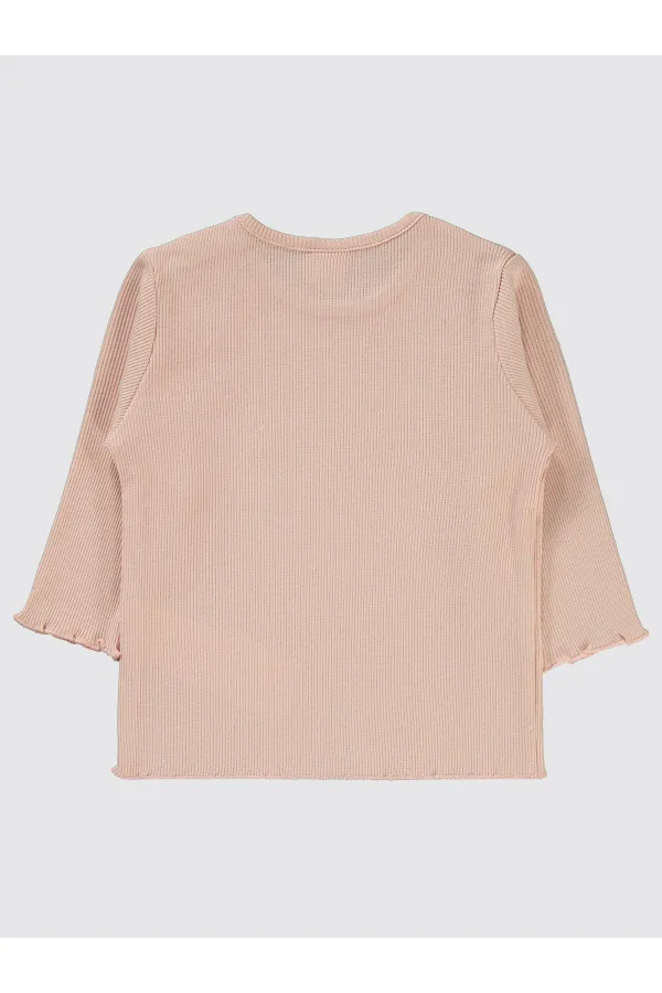 Bebek Sweatshirt 0-24 Ay Pudra - Paket