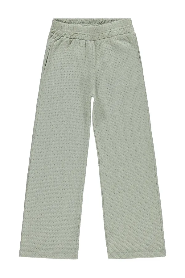 Kız Çocuk Pantolon 10-13 Yaş Çağla Melanj - Paket