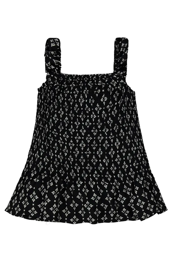 Girls' Shirt, Ages 10-13, Black - Package Girls' Shirt, Ages 10-13, Black - Package