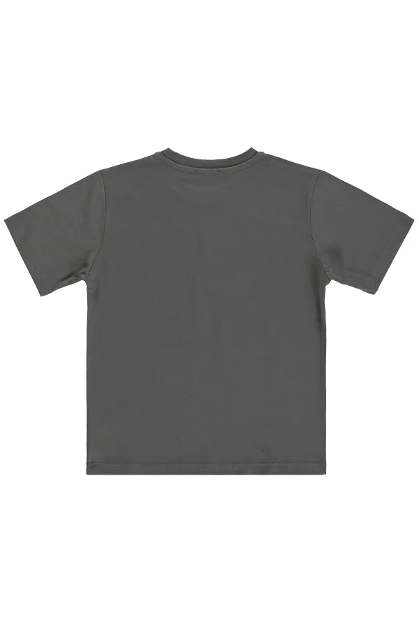 Boys' T-Shirt Km 6-9 Years Grey - Pack