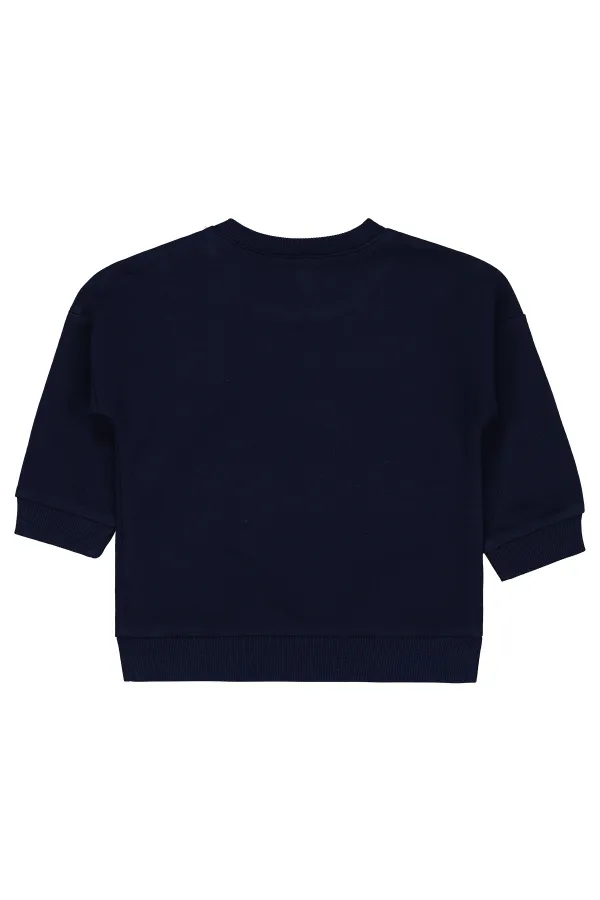 Baby Sweatshirt 0-24 Months Navy Blue - Pack