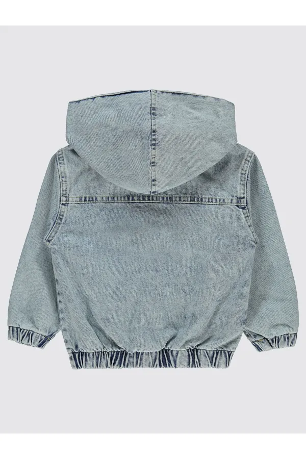 Kız Çocuk Ceket 2-5 Yaş Açık Mavi - Paket