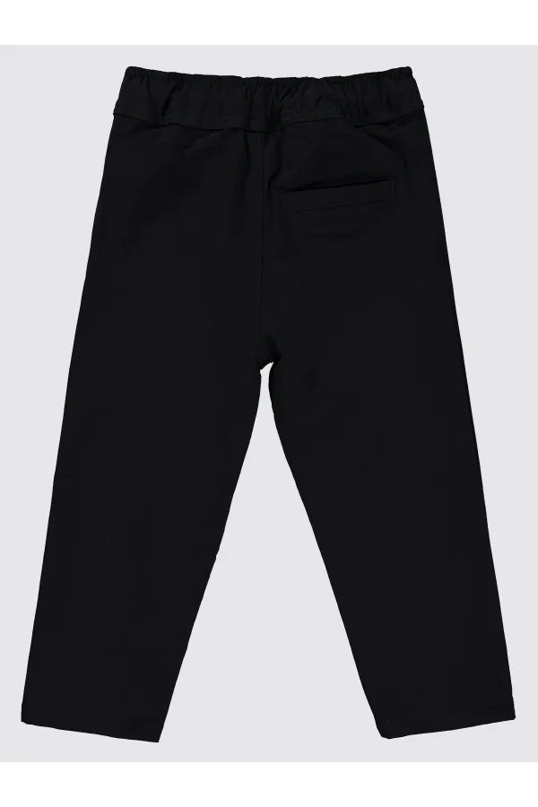 Boy's Trousers 2-5 Years Old Black - Pack