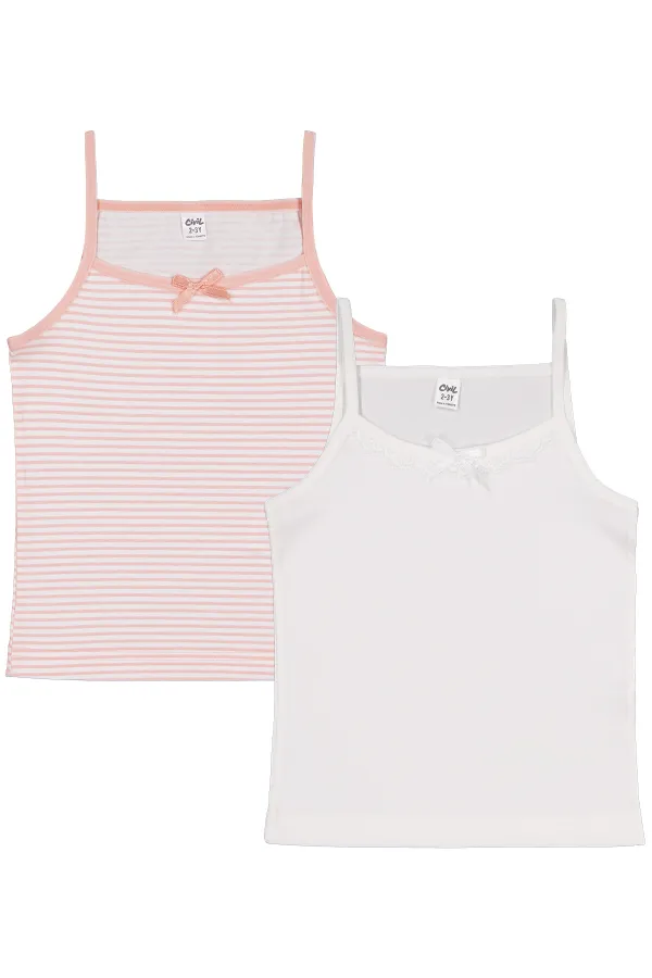 Débardeur pour filles de 2 à 9 ans, taille standard - Emballage