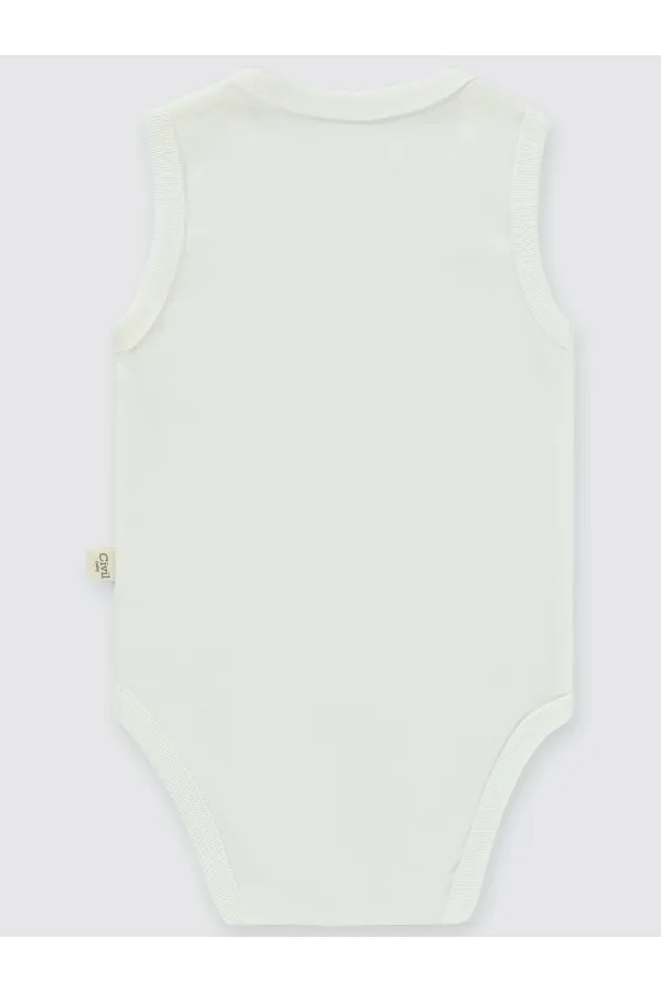 Body bébé à boutons-pression blanc 0-24 mois - Lot