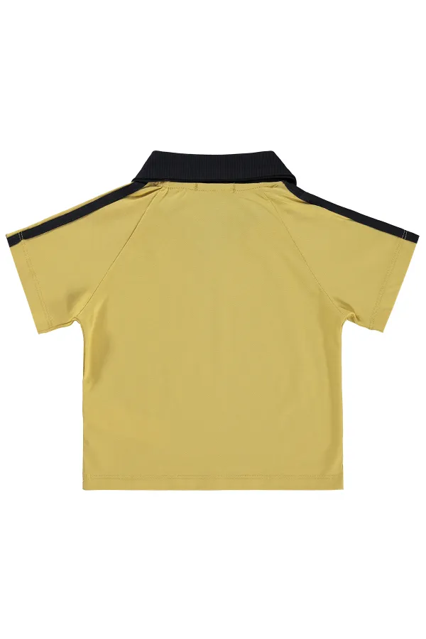 Lot de t-shirts jaunes pour garçons de 2 à 5 ans