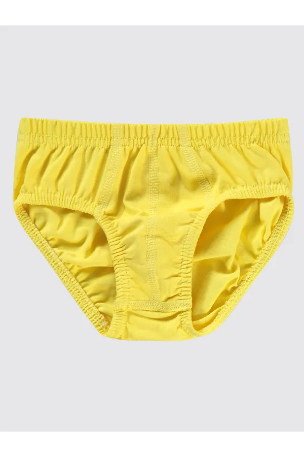 Culotte garçon moutarde-kaki - Paquet