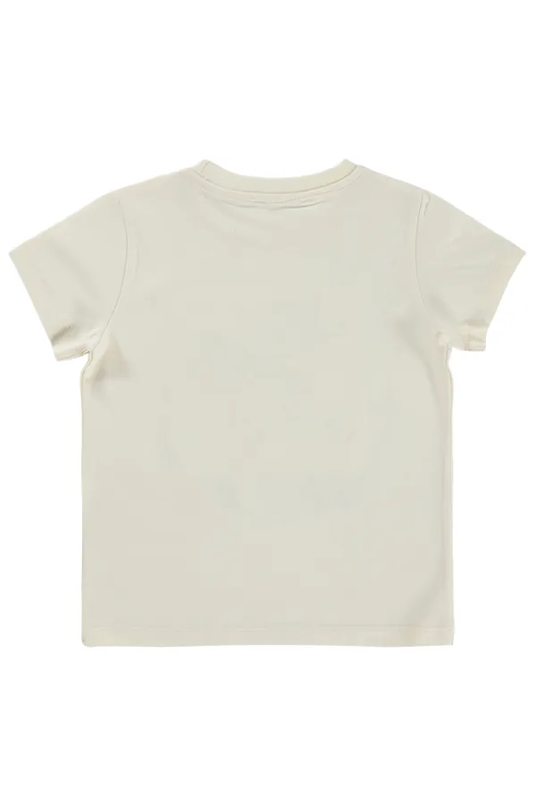 Erkek Çocuk Tişört 2-5 Yaş Ekru - Paket