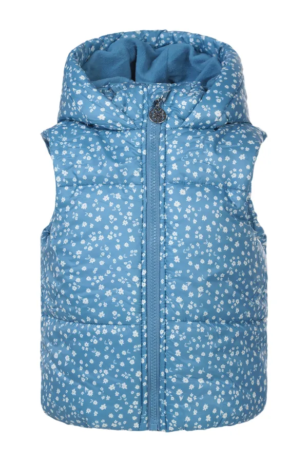 Kız Çocuk Yelek 2-5 Yaş Petrol - Paket