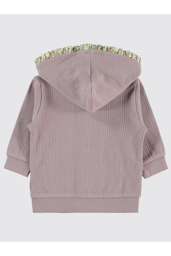 Gilet bébé 0-24 mois Lilas doux - Emballage