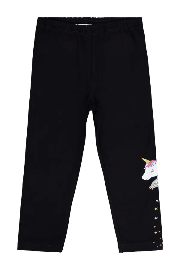 Collants noirs pour filles de 2 à 5 ans - Lot