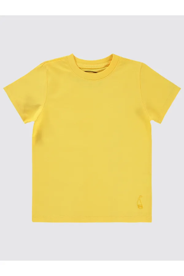 Boys T-Shirt 2-5 Years Yellow - Package