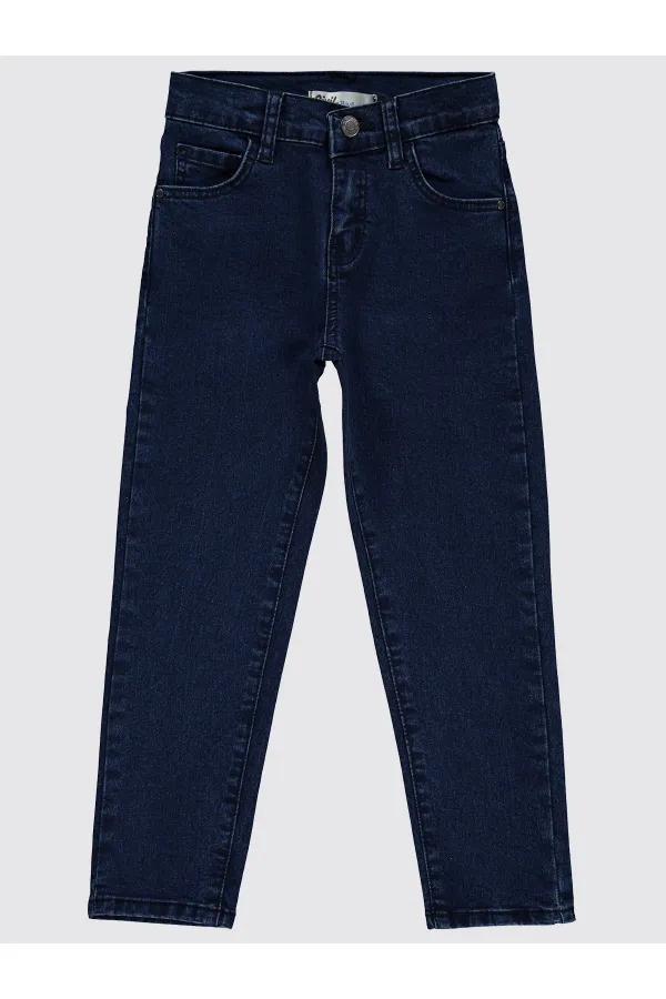 Pantalon garçon 6-9 ans bleu foncé - Lot
