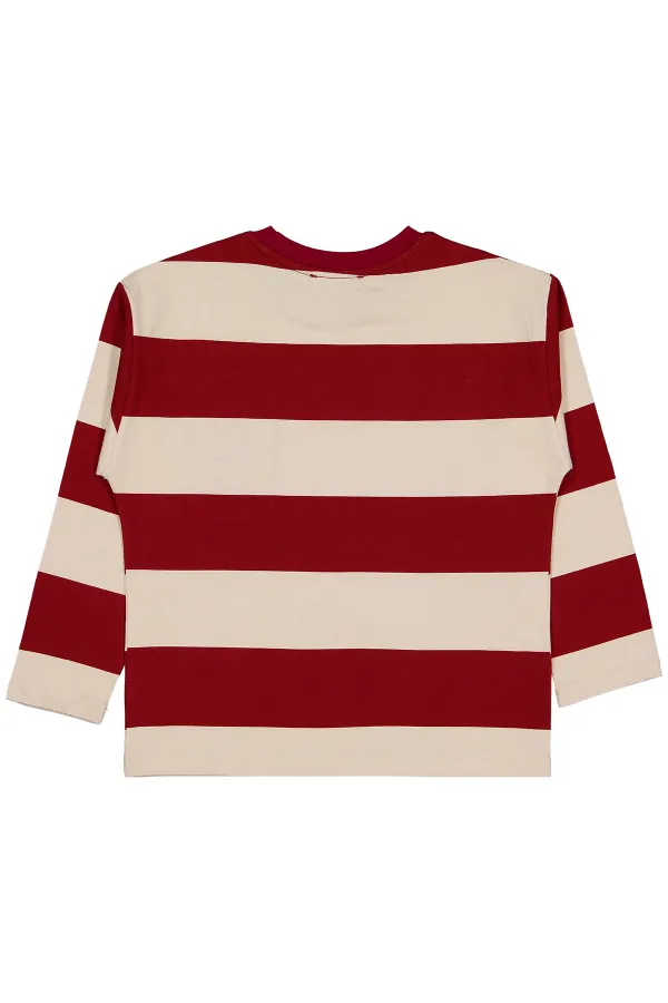 Erkek Çocuk Sweatshirt 10-13 Yaş Bordo - Paket