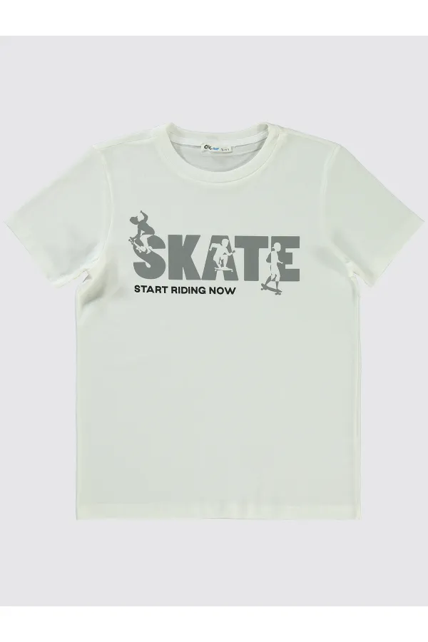 Erkek Çocuk Gömlek 10-13 Yaş Gri - Paket