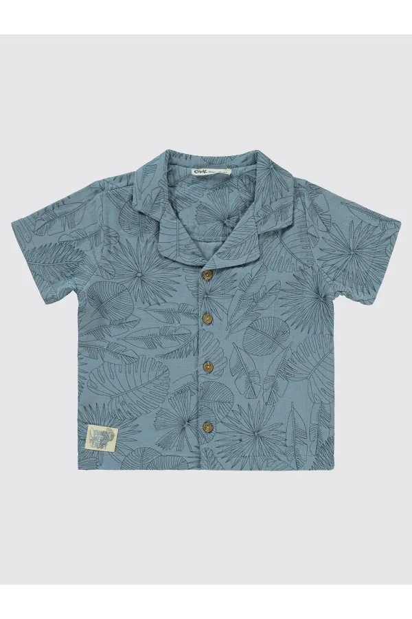 Erkek Çocuk Takım 2-5 Yaş Soft Mavi - Paket