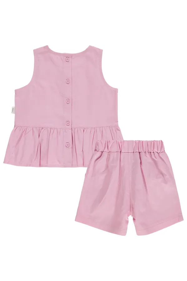 Bebek Takım 0-24 Ay Pembe - Paket