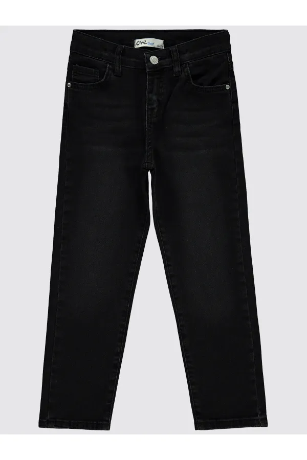 Pantalon garçon 6-9 ans Noir - Lot