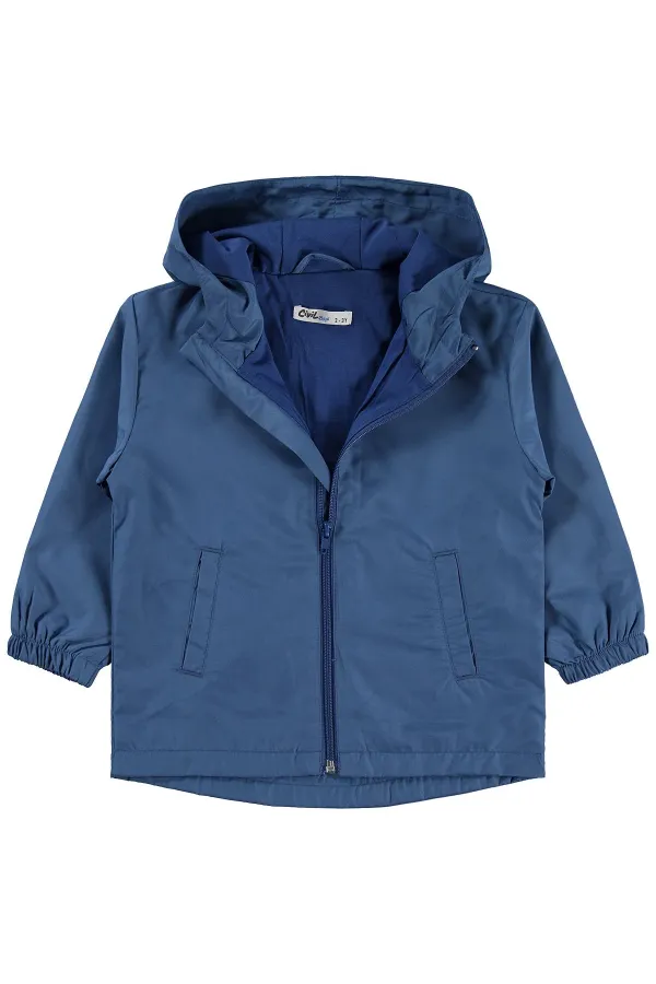 Erkek Çocuk Yağmurluk 2-5 Yaş Petrol - Paket