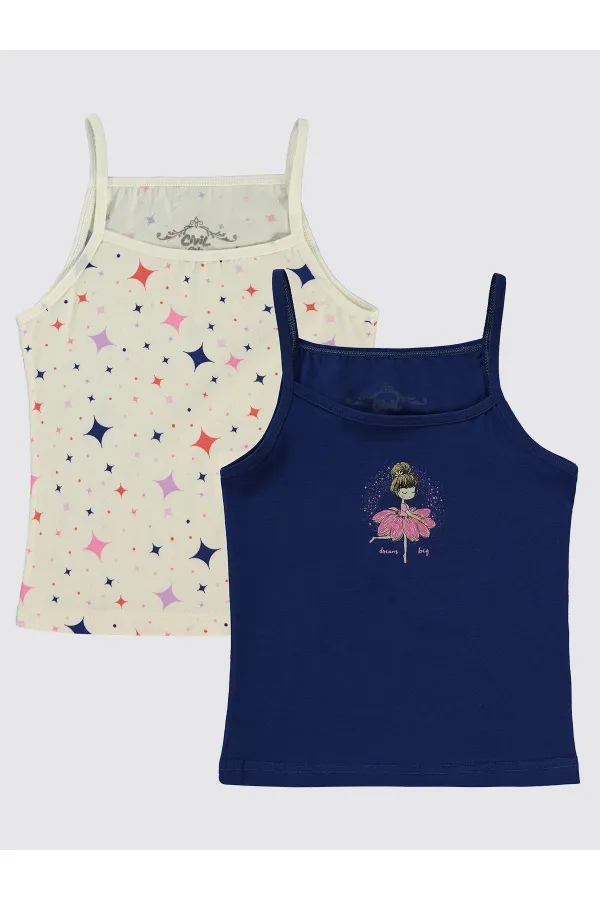 Débardeur pour filles de 2 à 9 ans, taille standard - Emballage