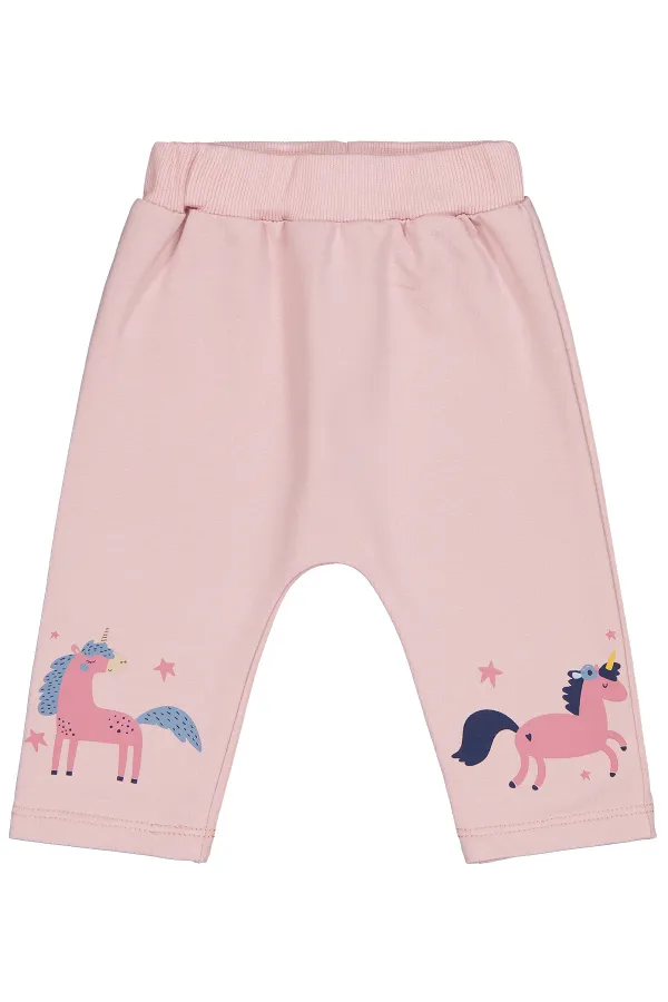 Bebek Tek Alt Bebe 0-24 Ay Pastel Pembe - Paket