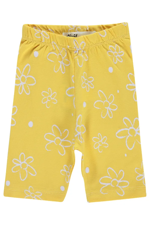 Leggings bébé jaunes 0-24 mois - Lot