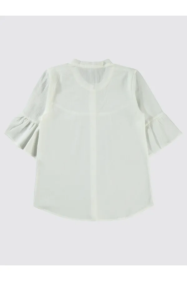 T-shirt blanc pour fille 10-13 ans - Emballage