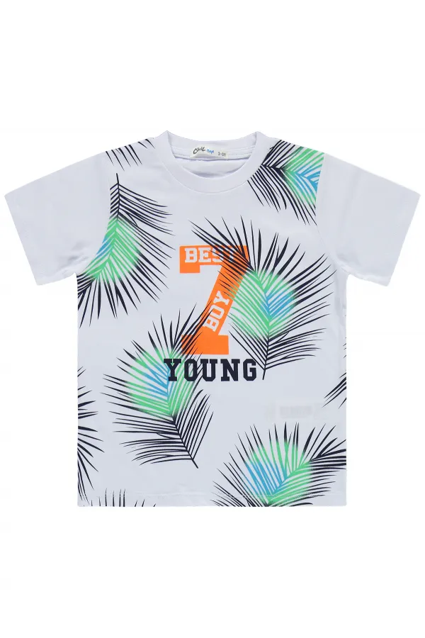 Erkek Çocuk Takım 2-5 Yaş Ekru-Lacivert - Paket