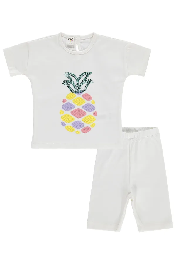 Ensemble bébé 6-18 mois, blanc cassé - Emballage