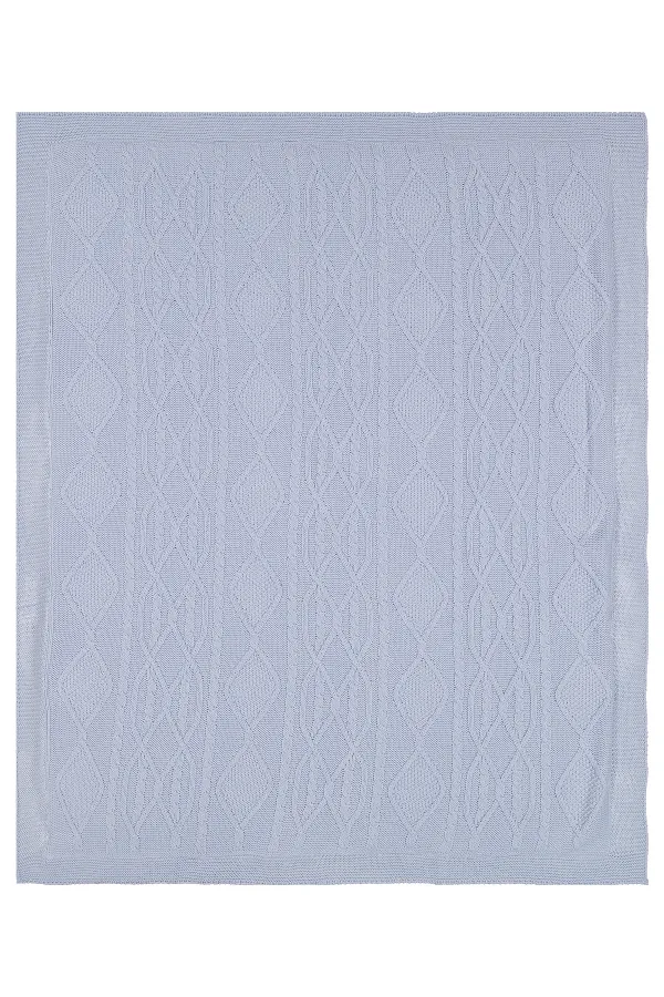 Bebek Battaniye ve Kundak 0-24 Ay Mavi - Paket